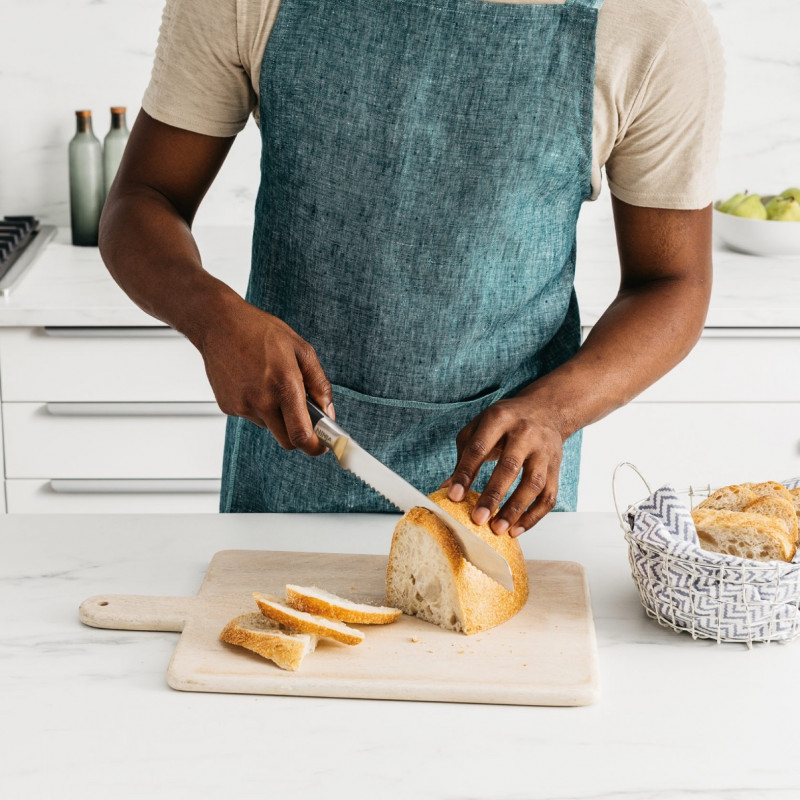 Ninja Foodi StaySharp Knife Block Set K32006EU, 6 τεμάχια, Σφυρήλατο ατσάλι, Βάση, Εργονομική λαβή, Μαύρο/inox