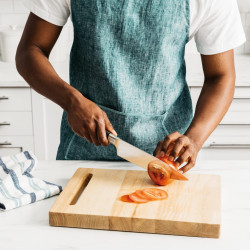 Ninja Foodi StaySharp Knife Block Set K32006EU, 6 τεμάχια, Σφυρήλατο ατσάλι, Βάση, Εργονομική λαβή, Μαύρο/inox