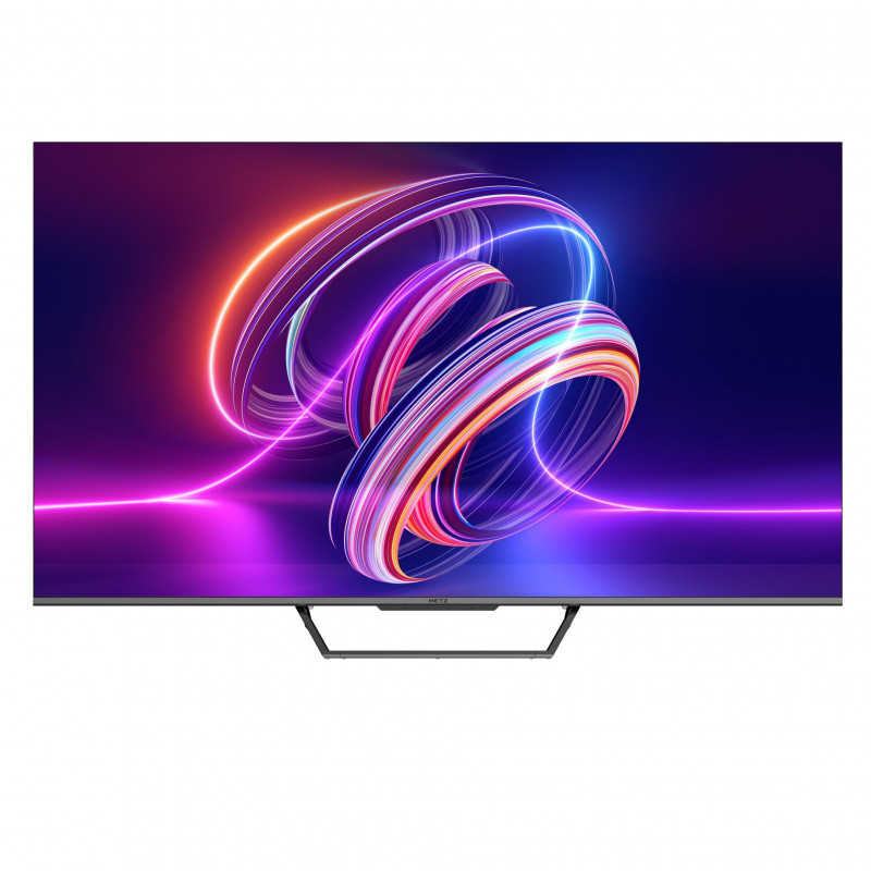 METZ blue 50MQD7500Z TV, 50", 126cm, 3840x2160 4K UHD, QLED/Direct LED, Wi-Fi, Dolby Vision™, Dolby Atmos®, Μαύρο