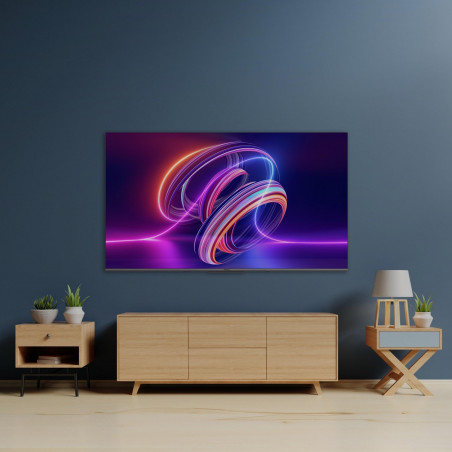 METZ blue 55MQD7500Z TV, 55", 139cm, 3840x2160 4K UHD, QLED/Direct LED, Wi-Fi, Dolby Vision™, Dolby Atmos®, Μαύρο