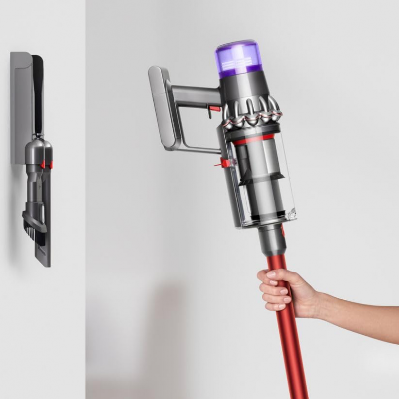 Dyson V11 Fluffy 476550-01 2σε1, 185AW, 0,54 λίτρα, 125 000 στροφές ανά λεπτό, Αυτονομία 60 λεπτά, 3 λειτουργίες, LCD, Νικελί/μαύρο.