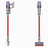 Dyson V11 Fluffy 476550-01 2σε1, 185AW, 0,54 λίτρα, 125 000 στροφές ανά λεπτό, Αυτονομία 60 λεπτά, 3 λειτουργίες, LCD, Νικελί/μαύρο.