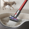 Dyson V11 Fluffy 476550-01 2σε1, 185AW, 0,54 λίτρα, 125 000 στροφές ανά λεπτό, Αυτονομία 60 λεπτά, 3 λειτουργίες, LCD, Νικελί/μαύρο.