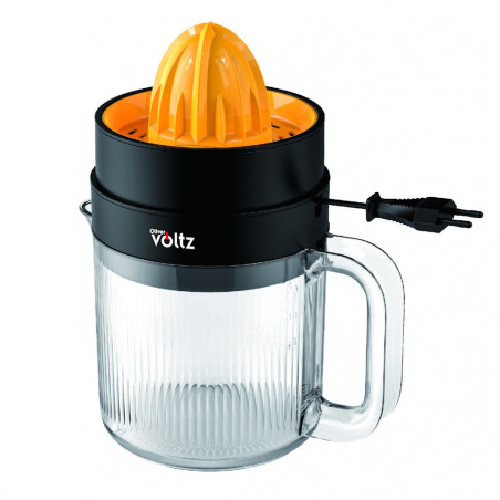 Πρέσα εσπεριδοειδών Oliver Voltz OV51164A, 30 W, 1,2 λίτρα, 2 κώνοι, μαύρο/πορτοκαλί