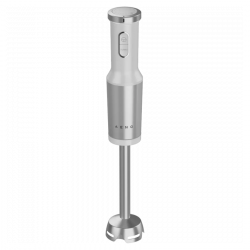 Μπλέντερ, τεμαχιστής και μίξερ 3 σε 1 AENO AHB0004W, 1200W, 0,5 l, 18 στάδια, Turbo, DC μοτέρ, Λευκό/inox