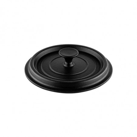 Muhler Tika MR-2048CI χυτοσιδηρή κατσαρόλα, 20x10 cm, 2 l, επαγωγική, Μαύρο