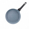 Τηγάνι για τηγανίτες Luigi Ferrero Prima FR-2832, 28x3 cm, Αντικολλητική επίστρωση με μαρμάρινο εφέ, Επαγωγή, Σκούρο μπλε