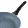 Τηγάνι Luigi Ferrero Prima FR-3234, 32x6 cm, Αντικολλητική επίστρωση με μαρμάρινο εφέ, Επαγωγή, Σκούρο μπλε