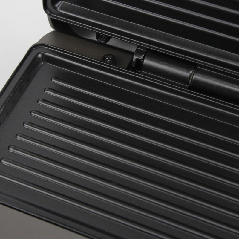 Βαφλιέρα ELITE EWM-0164, 700W, 6 επίπεδα, Stop, ομοιόμορφο ψήσιμο, Ανοξείδωτο, Γκρι/ανοξείδωτο ατσάλι