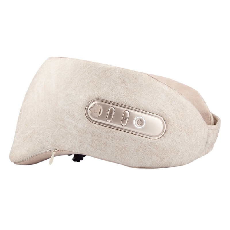 Medivon Calm μασάζ λαιμού, 3D μασάζ, 38-42°C, 2 λειτουργίες, Αφρός μνήμης, Πλένεται το κάλυμμα, Φωνητικές υπενθυμίσεις, Μπεζ