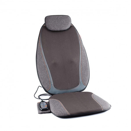 Μασαγιόρασα με σέλα Medivon Cosy Shiatsu, 18W, Shiatsu, Vibromasage, 5 λειτουργίες, 3 δονήσεις, πλημμύρισμα, χρονοδιακόπτης, τηλεχειριστήριο, Siv