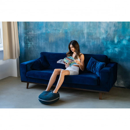 Medivon Artemis 2in1 μασάζ ποδιών, 30W, 3 ταχύτητες, 3 επίπεδα, θέρμανση, χρονοδιακόπτης, τηλεχειριστήριο, αθόρυβη λειτουργία, μπλε