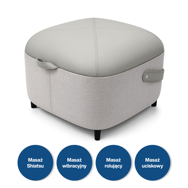 Medivon Atlantis μασάζ ποδιών, Shiatsu, κενό, 8 κεφαλές, 3 λειτουργίες, θέρμανση, τηλεχειριστήριο, Μπεζ