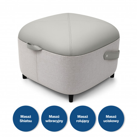 Medivon Atlantis μασάζ ποδιών, Shiatsu, κενό, 8 κεφαλές, 3 λειτουργίες, θέρμανση, τηλεχειριστήριο, Μπεζ