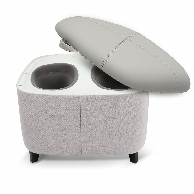 Medivon Atlantis μασάζ ποδιών, Shiatsu, κενό, 8 κεφαλές, 3 λειτουργίες, θέρμανση, τηλεχειριστήριο, Μπεζ