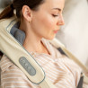 Medivon Sooth Neck Massager, 6 3D κεφαλές, 3 επίπεδα, Θέρμανση, Αντι-κυτταρίτιδα, USB, Μπεζ