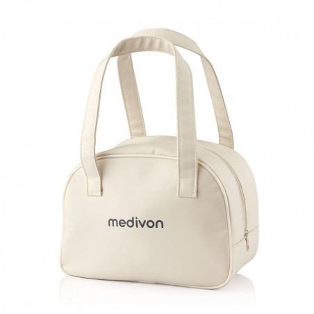 Medivon Sooth Neck Massager, 6 3D κεφαλές, 3 επίπεδα, Θέρμανση, Αντι-κυτταρίτιδα, USB, Μπεζ