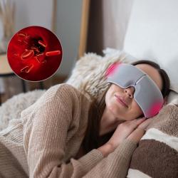 Medivon Horizon VISION Μαλακτικό ματιών, Θερμή συμπίεση, Δόνηση, Ανακουφίζει από την κούραση και την ένταση, Bluetooth, Ήχοι χαλάρωσης, Γκρι