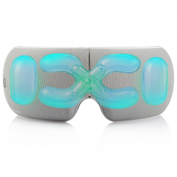 Medivon Horizon VISION Μαλακτικό ματιών, Θερμή συμπίεση, Δόνηση, Ανακουφίζει από την κούραση και την ένταση, Bluetooth, Ήχοι χαλάρωσης, Γκρι