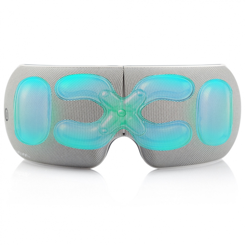 Medivon Horizon VISION Μαλακτικό ματιών, Θερμή συμπίεση, Δόνηση, Ανακουφίζει από την κούραση και την ένταση, Bluetooth, Ήχοι χαλάρωσης, Γκρι