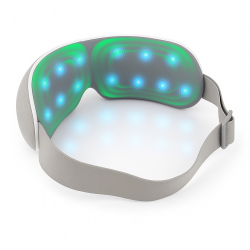 Medivon Horizon VISION Μαλακτικό ματιών, Θερμή συμπίεση, Δόνηση, Ανακουφίζει από την κούραση και την ένταση, Bluetooth, Ήχοι χαλάρωσης, Γκρι