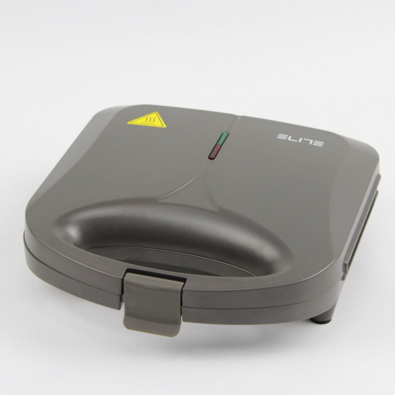 Βαφλιέρα ELITE EWM-0164, 700W, 6 επίπεδα, Stop, ομοιόμορφο ψήσιμο, Ανοξείδωτο, Γκρι/ανοξείδωτο ατσάλι
