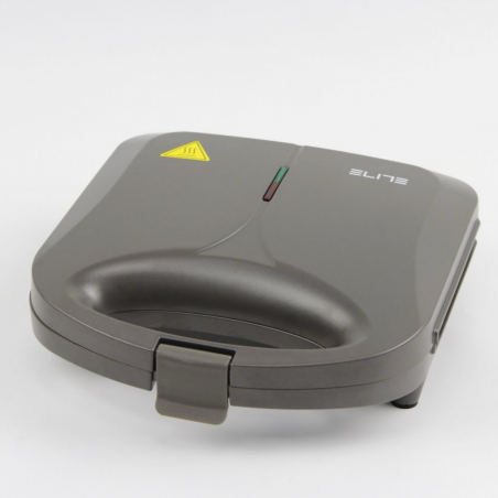 Βαφλιέρα ELITE EWM-0164, 700W, 6 επίπεδα, Stop, ομοιόμορφο ψήσιμο, Ανοξείδωτο, Γκρι/ανοξείδωτο ατσάλι