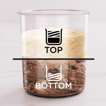 Παγωτομηχανή Ninja Creami Deluxe NC502EU, 800W, 10 προγράμματα, 2 δοχεία 709 ml, CREAMify, Μαύρο