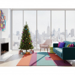 Everlands Πεύκο Norwich, 150 cm, 446 κλαδιά, Μεταλλική βάση, Πράσινο