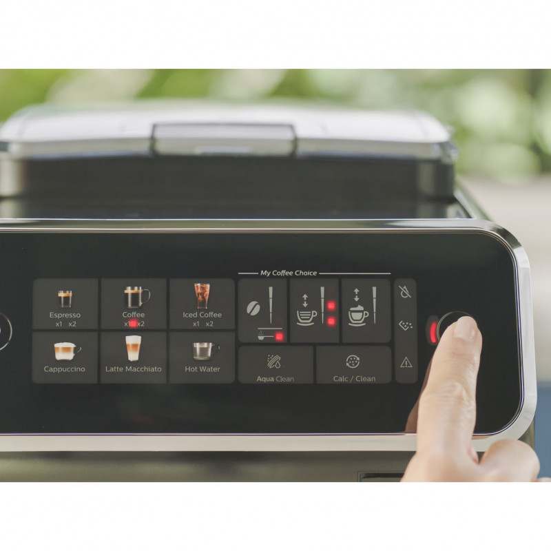 Καφετιέρα Philips EP3341/50 3300 LatteGo, 1500W, 15 bar, 1,8 λίτρα, 6 ροφήματα, Ceramichna melachka s 12 niva, AquaClean, SilentBrew, AromaExtract, μαύρο