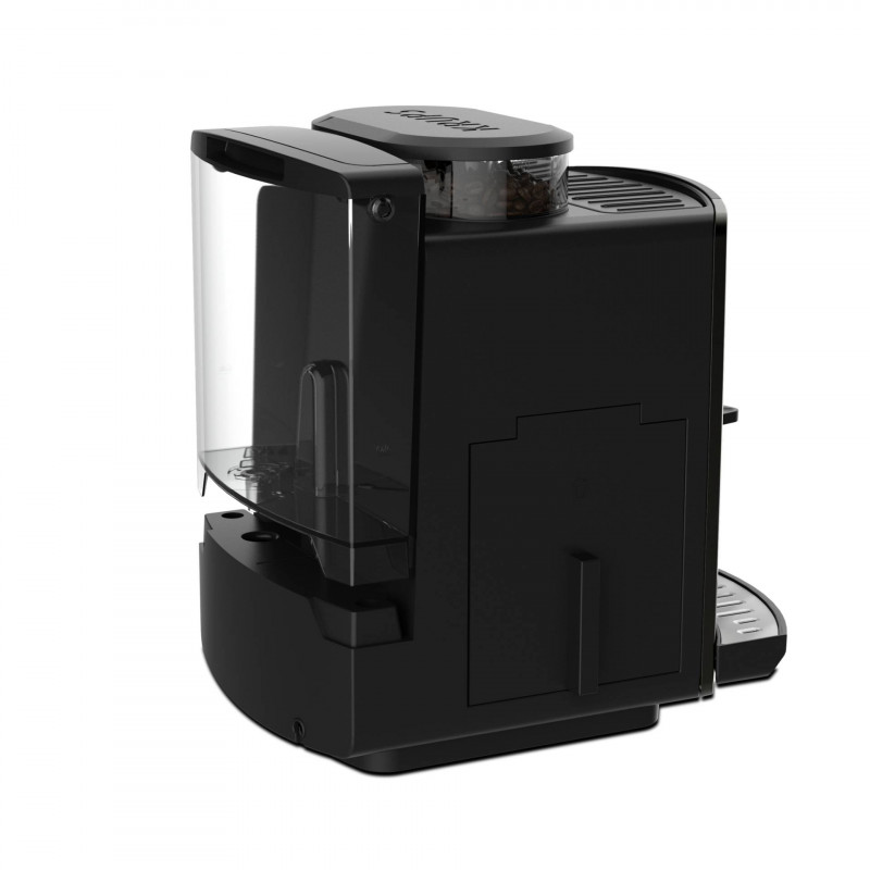 Καφετιέρα Krups Arabica Latte EA819E10, 1450W, 15 bar, 1.7 l, LCD, 5 προγράμματα, 3 λειτουργίες, 3 ρυθμίσεις θερμοκρασίας και αρώματος, Milk Comfort / One Touch Cappuccino, Μαύρο