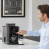 Καφετιέρα Krups Arabica Latte EA819E10, 1450W, 15 bar, 1.7 l, LCD, 5 προγράμματα, 3 λειτουργίες, 3 ρυθμίσεις θερμοκρασίας και αρώματος, Milk Comfort / One Touch Cappuccino, Μαύρο