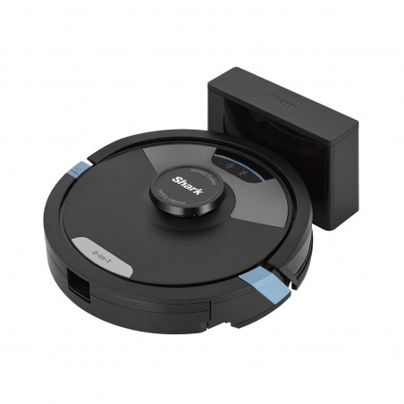 Ρομποτική ηλεκτρική σκούπα Shark Matrix Plus RV2620WDEU, 650 W, 0,3 l, 360 LiDAR, Αυτονομία έως 110 λεπτά, Matrix Clean, Μαύρο