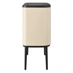 Κάδος Brabantia Bo Touch 1005546, 36 l, Ομαλό και αθόρυβο άνοιγμα, Μεγάλο άνοιγμα, Μπεζ