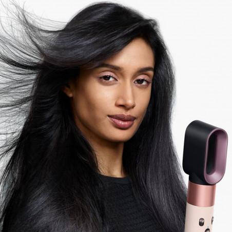 Στριφτήρας μαλλιών Dyson 601848-01 HS08 Airwrap i.d.™ Straight + Wavy T1/T2 CePk/RoseGold, 1300W, 13.5 l/s, Αυτόματο μπούκωμα, ιονισμός, 3 ταχύτητες, 3 θερμοκρασίες, Bluetooth, Rose Gold