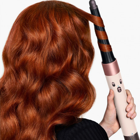 Στριφτήρας μαλλιών Dyson 601848-01 HS08 Airwrap i.d.™ Straight + Wavy T1/T2 CePk/RoseGold, 1300W, 13.5 l/s, Αυτόματο μπούκωμα, ιονισμός, 3 ταχύτητες, 3 θερμοκρασίες, Bluetooth, Rose Gold