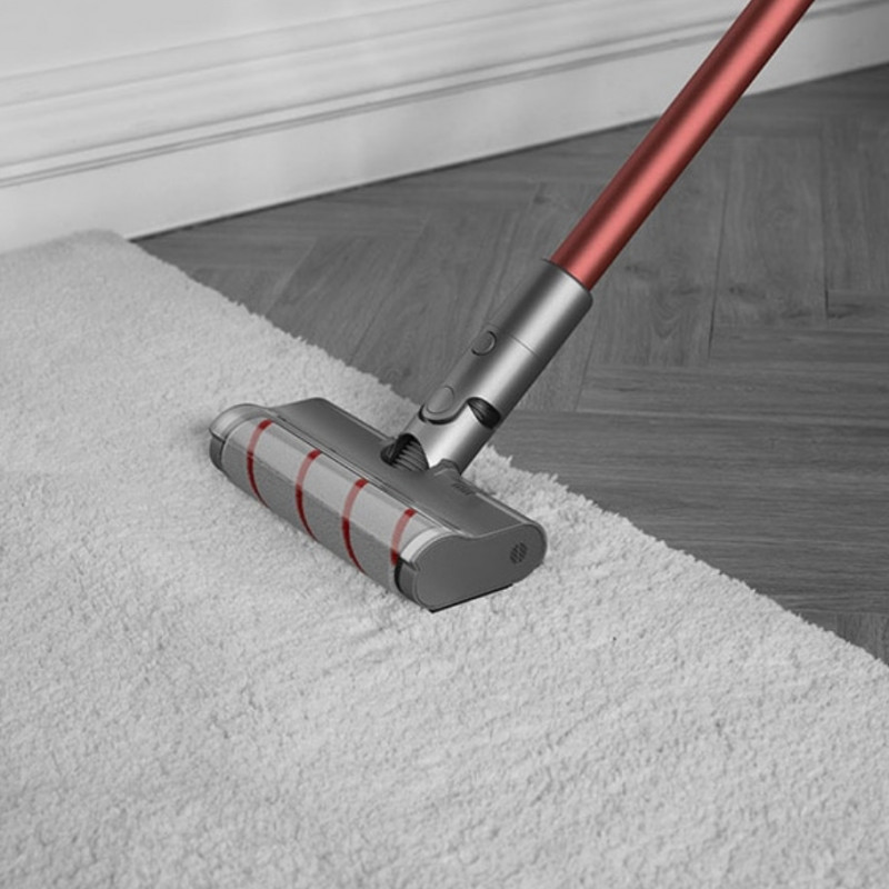 Σκούπα όρθιας τοποθέτησης Dreame V11 VVN6, 450W, 150AW, 25000Pa, 125000 rpm, 90 λεπτά, OLED, HEPA, Ενδείξεις, Γκρι/κόκκινο