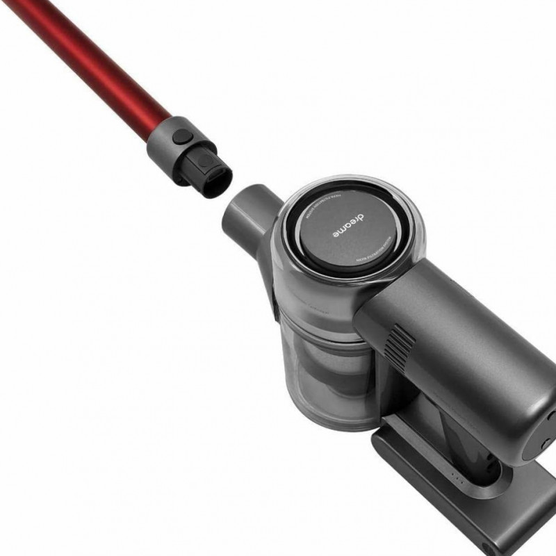 Σκούπα όρθιας τοποθέτησης Dreame V11 VVN6, 450W, 150AW, 25000Pa, 125000 rpm, 90 λεπτά, OLED, HEPA, Ενδείξεις, Γκρι/κόκκινο