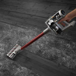 Σκούπα όρθιας τοποθέτησης Dreame V11 VVN6, 450W, 150AW, 25000Pa, 125000 rpm, 90 λεπτά, OLED, HEPA, Ενδείξεις, Γκρι/κόκκινο