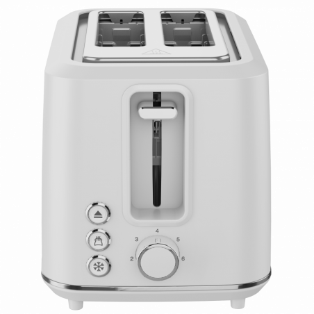 Electric Toaster, white, 220-240V, 50-60Hz, 920-1080W, 2 slots, 3 modes, 7 browning levels