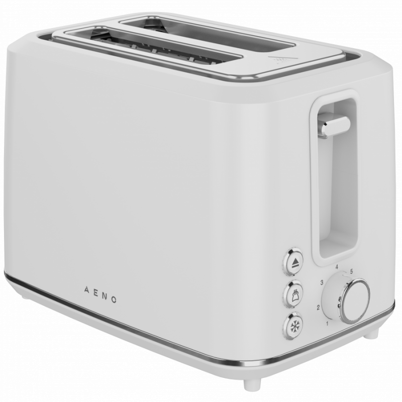 Electric Toaster, white, 220-240V, 50-60Hz, 920-1080W, 2 slots, 3 modes, 7 browning levels