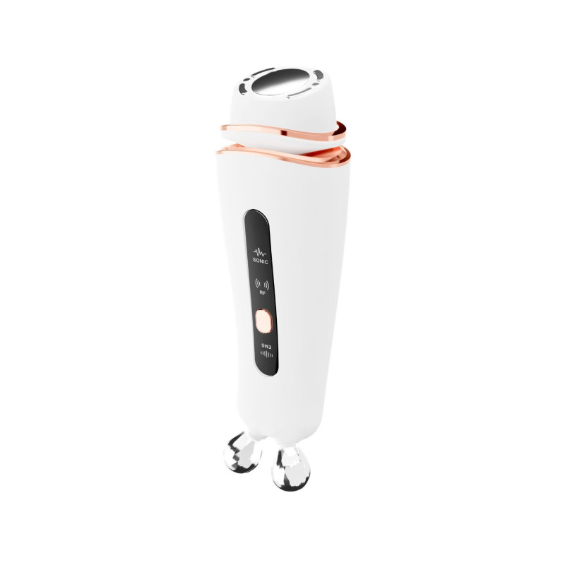 Beautifly B-Booster PRO RF Needle-Free Face Lift Massager, 40°C, RF 1MHz, EMS, Ultrasound, Ion, Botox effect, Anti-Age, Mesotherapy, IPX5, Λευκό