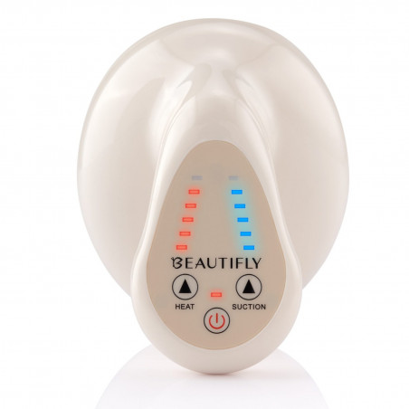 Μασάζ Beautifly B-Modello BODY, 24W, 6 επίπεδα θερμικής θεραπείας, κόκκινο φως 50°C, λεμφική αποτοξίνωση, δερματικό μασάζ, ασύρματο, λευκό