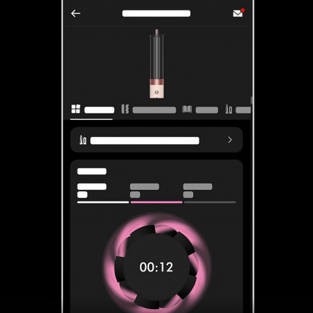 Σγουράκι μαλλιών Dyson Airwrap HS09 Co-anda 2x 598757-01, 1700W, 15.2 l/s, 6 σε 1, Αυτόματο μπούκωμα, Bluetooth, 4 θερμοκρασίες, 3 ταχύτητες, Έξυπνος έλεγχος θερμοκρασίας, Κεραμικό ροζ/ροζ χρυσό