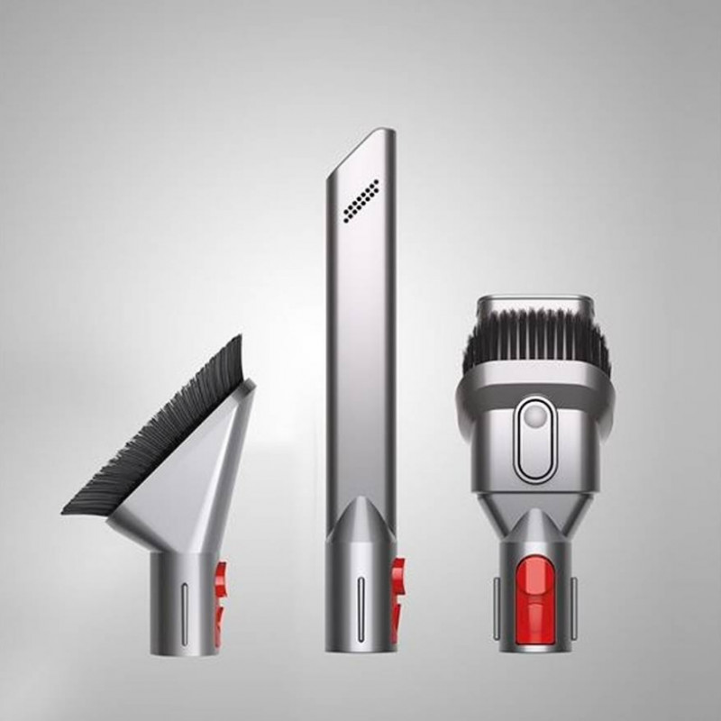 Κάθετη ηλεκτρική σκούπα Dyson Cyclone V10 Absolute 448883-01, 150AW, 125.000 σ.α.λ., 0,77 l, 60 λεπτά, 3 λειτουργίες, 2 Tier Cyclone™, HEPA, Αθόρυβη, Υγιεινή εκκένωση, Χωρίς μπλέξιμο, Νικέλιο/πορτοκαλί