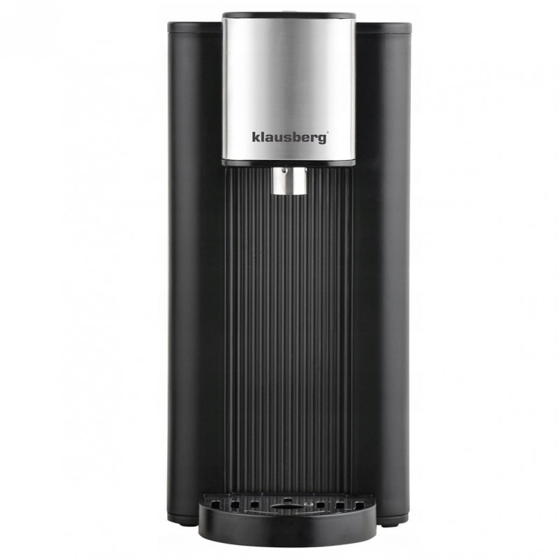 Διανομέας ζεστού νερού Klausberg KB 7877, 2600W, 2.5l, 95°C, 400-500ml/min, ένδειξη στάθμης νερού, CE, RoHS, Μαύρο