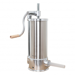 Μηχανή πλήρωσης λουκάνικων Klausberg KB 7927, 5 Kg, χειροκίνητη, 14-35mm, 6 χωνιά, Inox