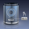 Φορητός μπλέντερ Ninja Blast Max BC251EUNV, 14,4 W, 11,1 V, 570 ml, 19.000 σ.α.λ., Θρυμματισμός πάγου, Έως 25 κύκλοι, Χωρίς BPA, Μπλε