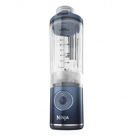 Φορητός μπλέντερ Ninja Blast Max BC251EUNV, 14,4 W, 11,1 V, 570 ml, 19.000 σ.α.λ., Θρυμματισμός πάγου, Έως 25 κύκλοι, Χωρίς BPA, Μπλε