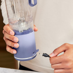 Φορητός μπλέντερ Ninja Blast Max BC251EULD, 14,4 W, 11,1 V, 570 ml, 19.000 σ.α.λ., Θρυμματισμός πάγου, Έως 25 κύκλους, Χωρίς BPA, Μωβ